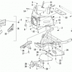 F 800 LXR Передний бампер и рама