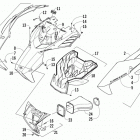 M 800 Sno Pro LTD Капот и воздуховоды