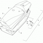 F 800 Sno Pro FTP Сидение