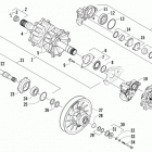 F 800 Tucker Hibbert Sig Edition Мост привод валов и тормоза в сборе (68osb)