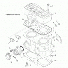 WIDETRAK LX INTL - S14SU4BEL Цилиндр двигателя