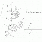 600 IQ RACER/INTL - S13MX6JSA/JEA Engine, throttle asm.