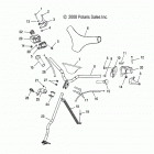 S18WAA1ASA/AEA 120 INDY/INTL Steering, handlebar and controls - s18waa1asa  /  aea (4...