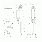 800 SWITCHBACK ASSAULT ALL OPTIONS - S15CL8/CW8 Амортизатор задний подвески