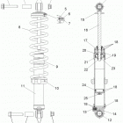 600 SWITCHBACK/ES- S13BR6GSA/GSL Suspension, shock, rear (7043862)