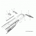 600 VOYAGER/INTL - S14CS6GSL/GEL Бампер задний, брызковик и задний фонарь