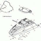 WIDETRAK LX INTL - S14SU4BEL Капот и ветровое стекло
