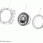600 INDY/SP/ES/INTL ALL OPTIONS - S13CB6/CP6 Electrical, speedometer asm.