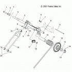 600 VOYAGER/INTL - S14CS6GSL/GEL Реактивная штанга задняя