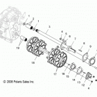 WIDETRAK LX INTL - S14SU4BEL Приводной и промежуточный вал