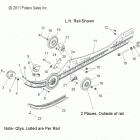 800 RUSH/ES - S13BF8GSA/GSL Рельс подвески