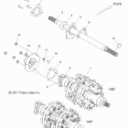600 RMK 144/155 ALL OPTIONS - S13CK6/CM6 Приводной вал и промежуточный