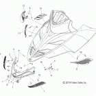 TURBO IQ LXT - S13PT7FSL Body, hood screens and hinge asm.