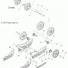 S18SJA5BSL/BEL 550 WIDETRAK LX ES/INTL Suspension extension - s18sja5bsl  /  bel (49snowsuspext...