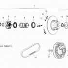 WIDETRAK LX INTL - S14SU4BEL Вариатор ведомый