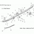 600 WIDETRAK IQ/INTL - S14PU6NSL/NEL Suspension, rails
