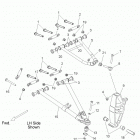 800 PRO RMK/LE 155/163 ALL OPTIONS - S15CG8/CH8 Рычаги подвески и стойка