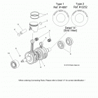 600 VOYAGER/INTL - S14CS6GSL/GEL Коленвал и поршни