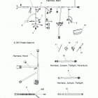 800 SWITCHBACK PRO R/ES/INT/LE ALL OPTIONS - S14BS8/BC8/BD8 Пучок проводов