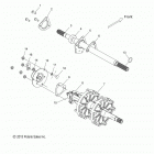 550 INDY/ES/INTL- S14CB5BSA/BSL/BEA Приводной вал и промежуточный