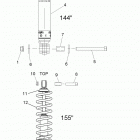 600 RMK 144/155 ALL OPTIONS - S13CK6/CM6 Амортизатор задний подвески
