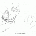 800 SWITCHBACK PRO R/ES/INT/LE ALL OPTIONS - S14BS8/BC8/BD8 Облицовки поддона