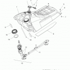 600 VOYAGER/INTL - S14CS6GSL/GEL Топливный бак