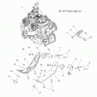 600 WIDETRAK IQ/INTL - S14PU6NSL/NEL Крепление двигателя