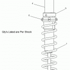 550 INDY LXT - S14CT5BEL/BSM/BSL Suspension, shock, ifs (7043903)