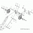 800 RMK 155 ALL OPTIONS - S16CM8 Реактивная штанга задняя