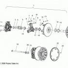 600 RMK 144/155 ALL OPTIONS - S15CC6/CK6/CM6 Вариатор ведущий