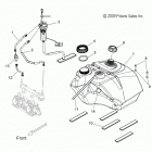 FS WIDETRAK IQ/INTL - S13PU7ESL/EEL Fuel system, fuel tank and fuel lines