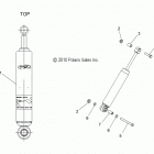 550 IQ LXT/INTL - S13PT5BEM/BSM/BSL Suspension, shock, rear track (7043716)