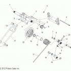 600 INDY/SP/ES/INTL ALL OPTIONS - S13CB6/CP6 Реактивная штанга задняя