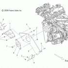 FS WIDETRAK IQ/INTL - S13PU7ESL/EEL Engine, mounting, rh