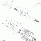 800 PRO RMK 155/163 ALL OPTIONS - S13CG8/CH8 Приводной вал и промежуточный
