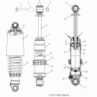 800 RUSH/ES - S13BF8GSA/GSL Suspension, shock, front