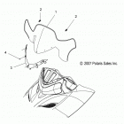 550 IQ SHIFT/ES - S13PB5BSA/BSL Стекло ветровое