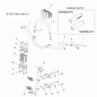 600 RMK 144/155 ALL OPTIONS - S13CK6/CM6 Руль и крепление