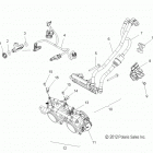 600 SWITCHBACK PRO-R/ES/INTL/RETRO Корпус дроссельной заслонки и трубопровод