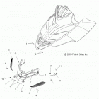FS WIDETRAK IQ/INTL - S13PU7ESL/EEL Body, hood, front hinge asm.