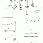 600 SWITCHBACK PRO-R/ES/INTL/RETRO Пучок проводов