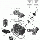SUMMIT SPORT 600 XP 146 Цилиндр и головка