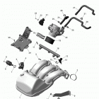 MXZ TNT 12004TEC XR Коллектор воздухозаборника и корпус дросселя