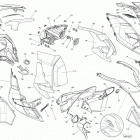 GRAND TOURING LE 12004TEC XR Капот ,стекло ветровое и консоль передняя