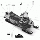 Skandic SWT 600HOETEC XU Наклейки