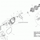 SUMMIT SP 600HOE XM 146 05- drive system 600ho etec