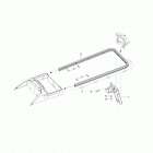 Skandic SWT 600 ACE (4-strokes) XU Багажник задний
