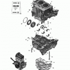 Skandic WT 600 ACE (4-strokes) XU Блок двигателя