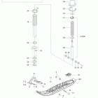 Skandic SWT 600 ACE (4-strokes) XU Передняя подвеска и лыжи